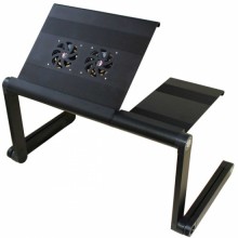Столик-подставка для ноутбука Gigatron Black с вентиляторами (108190)