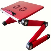 Столик-подставка (алюминиевый) для ноутбука Red (108189)