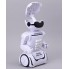 Копилка в форме робота Piggy Bank детский сейф Robot который умеет ездить 3в1 банкомат с кодовым замком и настольной лампой с 16-ю светодиодами 10 мелодий White (19036-S1)