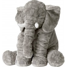 Мягкая игрушка Слон Baby Sweet с функцией подушки 60 см Серая (FL-Elephant-60-S1)