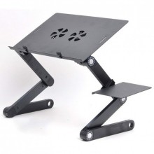 Столик для ноутбука с охлаждением Laptop Table T8/Черный