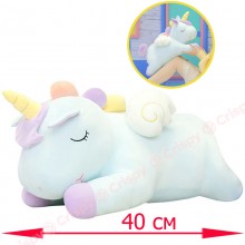 Мягкая игрушка Единорог Candy Baby Sweet бархатный плюш 40 см Мятный (FL-40-S1)