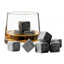 Камни для охлаждения виски Sipping Stone 9 штук+мешочек в подарок (T-1246)