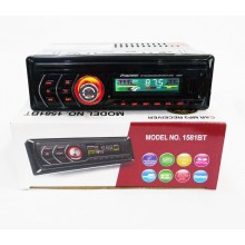 Автомагнитола Pioneer Super Sound MP3-1581 BT Rgb/Bluetooth/Черный 