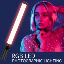 Профессиональная RGB Лампа Жезл для Фото и Видео Съемки Light Stick с Пультом, Штативом 2,1м, Аккумулятором, 2 Держателя для Телефонов Для Селфи, Блогеров (Lamp-S1)