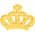 Ночник для детей Корона Монарха 15 светодиодов UKC Baby Play LED-светильник 22х29 см Жёлтый (Crown-FL-S1)