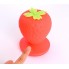 Ночник для детей Клубника с сенсорной кнопкой включения UKC Baby Play Три режима света Красный (Strawberry-FL-S1)