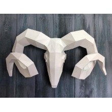 3D-аппликация оригами Бивень Papercraft бумага LUX качества и клей (075-S1)