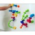 Детский конструктор Sqbegz стикизы на силиконовых присосках 48 деталей Разноцветный (DIY-48)