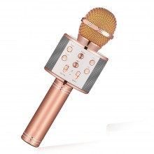 Беспроводной микрофон для караоке Wster WS858 Pink