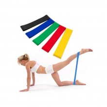Резинки для фитнеса Lpowex 5 в 1 Разноцветные