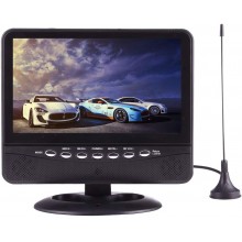 Автомобильный монитор UKC переносной автомобильный телевизор с диагональю экрана 9.5" TFT LCD и с пультом ДУ Черный (NS-901-А) 