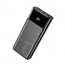 Универсальная мобильная батарея Usams повербанк Dual USB 10000mAh Черная (US-CD97-itS)