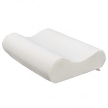 Подушка Memory Foam ортопедическая с эффектом памяти 50х29см Белая (MF-50-W)