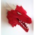 3D-аппликация Papercraft оригами голова дракона Red (016)