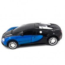 Радиоуправляемая машина UTM трансформер Bugatti Чёрно-синяя (577-S)