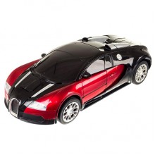 Радиоуправляемая машина UTM трансформер Bugatti Чёрно-красная (577-S)
