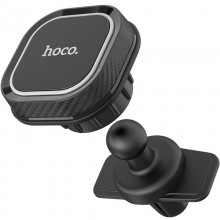 Держатель Hoco для телефона автомобильный магнитный 6,4 х 4,2см Чёрный (CA52-ITS)